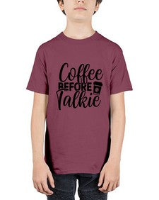 coffee before talkie 764# - tea - Youth Tee Unisex