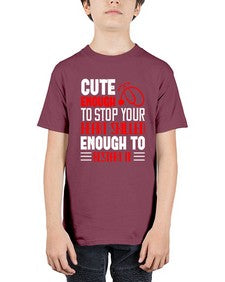 cute enough to stop your Style 689# - nurse - Youth Tee Unisex