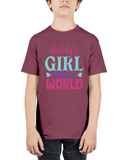 daddys girl mammys world Style 67# - baby - Youth Tee Unisex