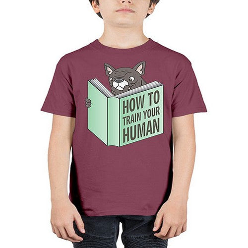 dog reading funny book shirt 91# - dogs - Youth Tee Unisex