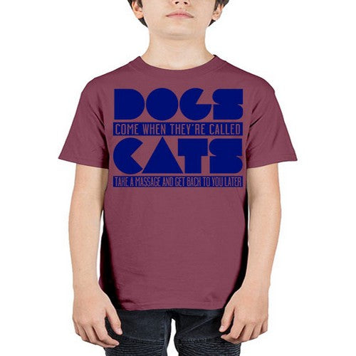 dogs come whey called - dogs - Youth Tee Unisex