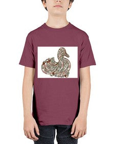 ethnic duck 420# - mandala - Youth Tee Unisex
