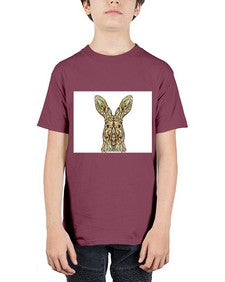 ethnic kangaroo 427# - mandala - Youth Tee Unisex