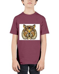 ethnic tiger 439# - mandala - Youth Tee Unisex