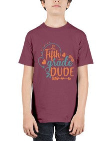 fifth grade dude 66# - fifth grade - Youth Tee Unisex