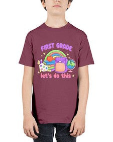 first Grade Lets Do This 144# - first grade - Youth Tee Unisex