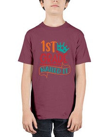 first grade nailed it 152# - first grade - Youth Tee Unisex