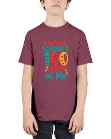first grade survived one hundred days of me 158# - first grade - Youth Tee Unisex