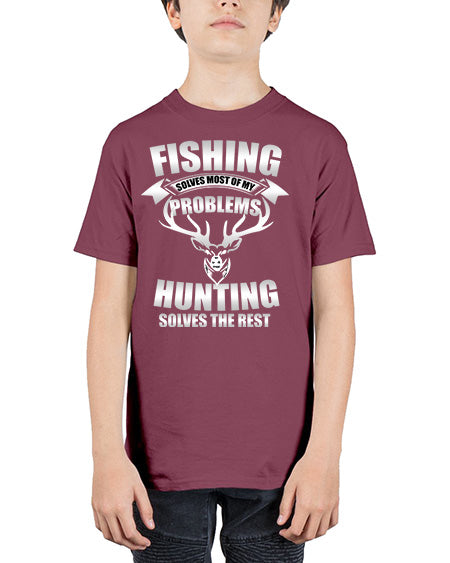 fishing 29# - shark-fish - Youth Tee Unisex