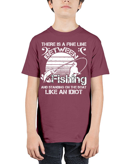 fishing 31# - shark-fish - Youth Tee Unisex