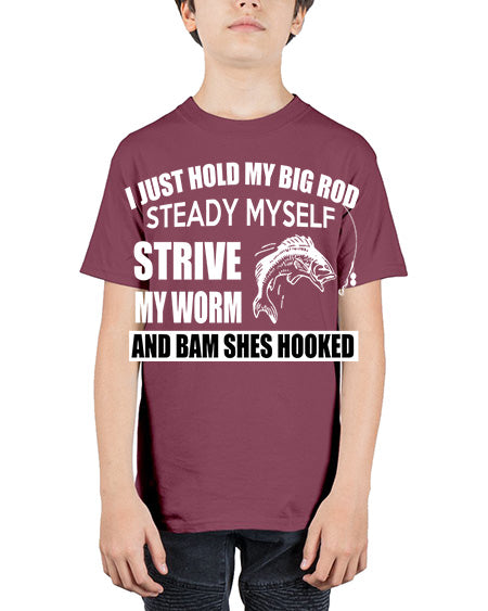 fishing 32# - shark-fish - Youth Tee Unisex