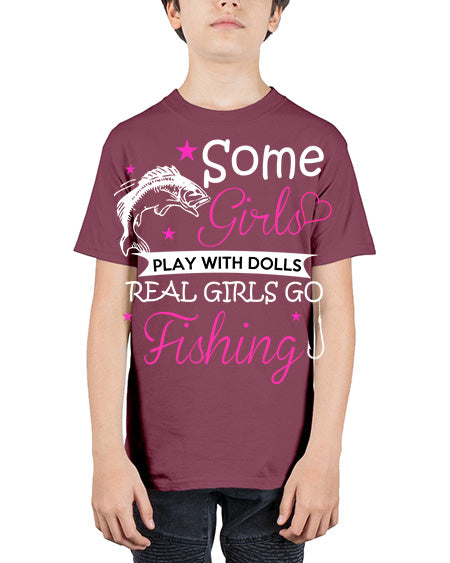 fishing 35# - shark-fish - Youth Tee Unisex