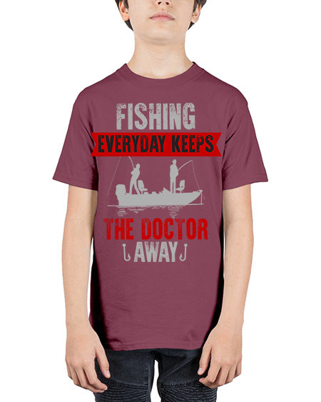 fishing 86# - shark-fish - Youth Tee Unisex