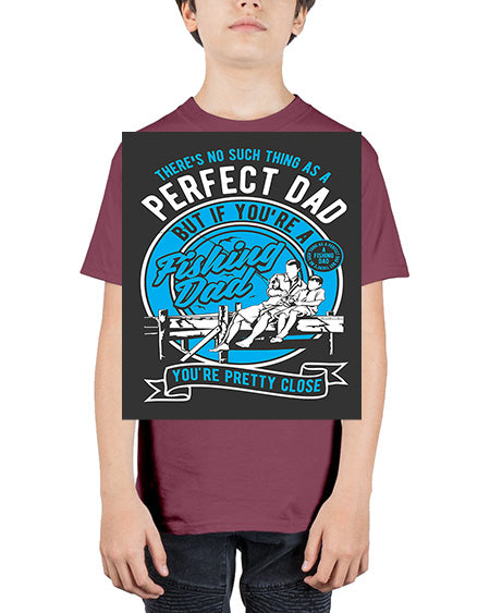 fishing dad cs 41# - shark-fish - Youth Tee Unisex