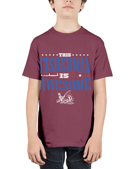 fishing transpernt png 71# - shark-fish - Youth Tee Unisex