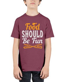 food should be fun 174# - cooking - Youth Tee Unisex