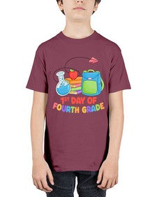 fourth day of fourth Grade 166# - fourth grade - Youth Tee Unisex