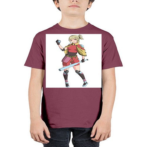 girl bring stick3# - anime - Youth Tee Unisex