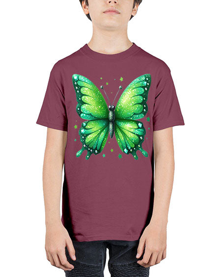 glitter butterfly 4# - butterfly - Youth Tee Unisex