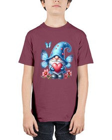 gnome with butterfly 01# - gnome - Youth Tee Unisex