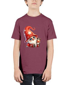 gnome with butterfly 04# - gnome - Youth Tee Unisex