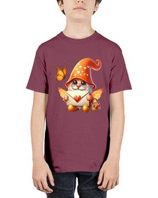 gnome with butterfly 06# - gnome - Youth Tee Unisex