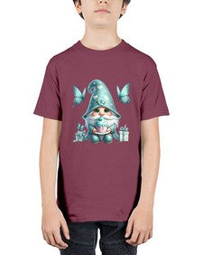 gnome with butterfly 10# - gnome - Youth Tee Unisex