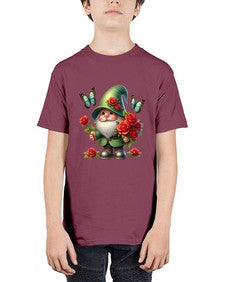 gnome with butterfly 11# - gnome - Youth Tee Unisex