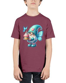gnome with butterfly 20# - gnome - Youth Tee Unisex