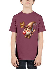 gnome with butterfly 22# - gnome - Youth Tee Unisex