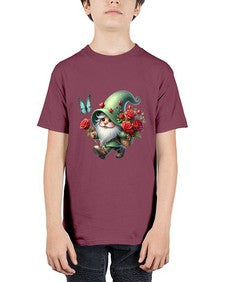 gnome with butterfly 24# - gnome - Youth Tee Unisex