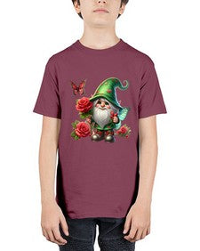 gnome with butterfly 26# - gnome - Youth Tee Unisex