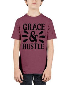 grace hustle Style 111# - motivation - Youth Tee Unisex