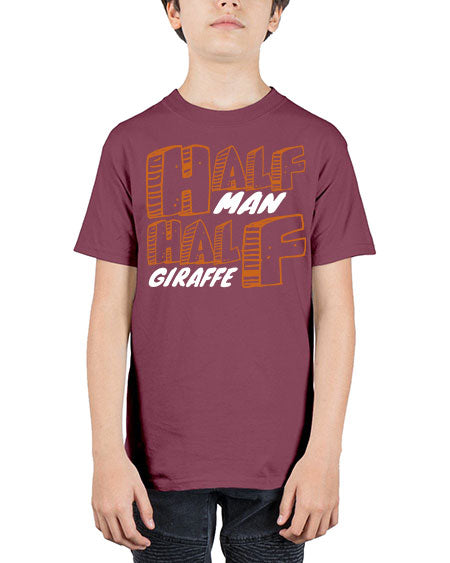 half man half giraffe - giraffee - Youth Tee Unisex