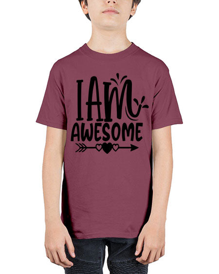i am awesome Style 19# - autism - Youth Tee Unisex
