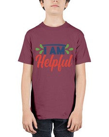 i am helpful Style 103# - motivation - Youth Tee Unisex
