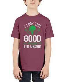 i look this good because im vegan 1131# - vegan - Youth Tee Unisex