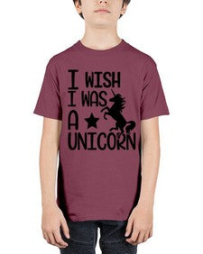 i wish i was a unicorn 213# - unicorn - Youth Tee Unisex