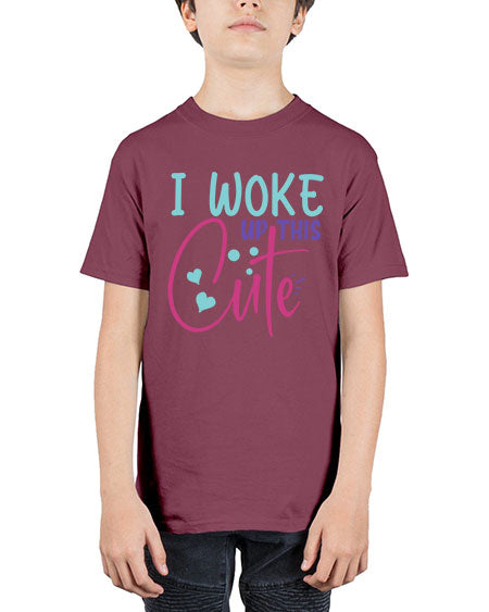 i woke up this cute Style 114# - baby - Youth Tee Unisex