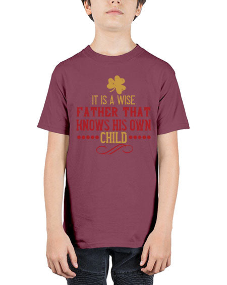 it is awish father Style 129# - kids - Youth Tee Unisex