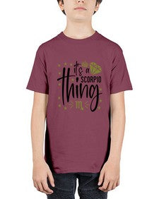 its a scorpio thing 262# - scorpio - Youth Tee Unisex