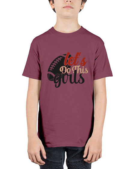 lets do this girls 2282# - softball - Youth Tee Unisex