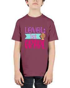level first grade 461# - first grade - Youth Tee Unisex