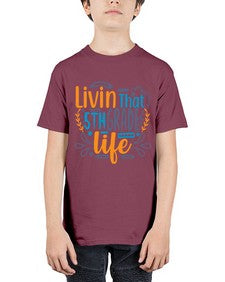 livin that fifth garde life 493# - fifth grade - Youth Tee Unisex