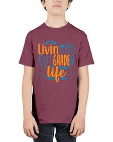 livin that first garde life 494# - first grade - Youth Tee Unisex