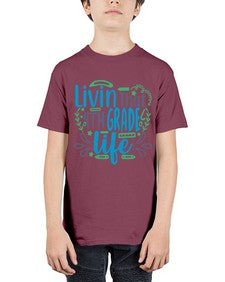 livin that fourth garde life 495# - fourth grade - Youth Tee Unisex