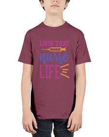livin that nurse life Style Style 1059# - nurse - Youth Tee Unisex