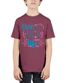livin that pre k life 498# - prek headstart - Youth Tee Unisex