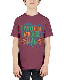 livin that sixth garde life 503# - sixth grade - Youth Tee Unisex