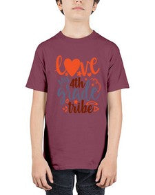 love my fourth grade tribe 520# - fourth grade - Youth Tee Unisex